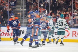 Sharks Oilers Hockey