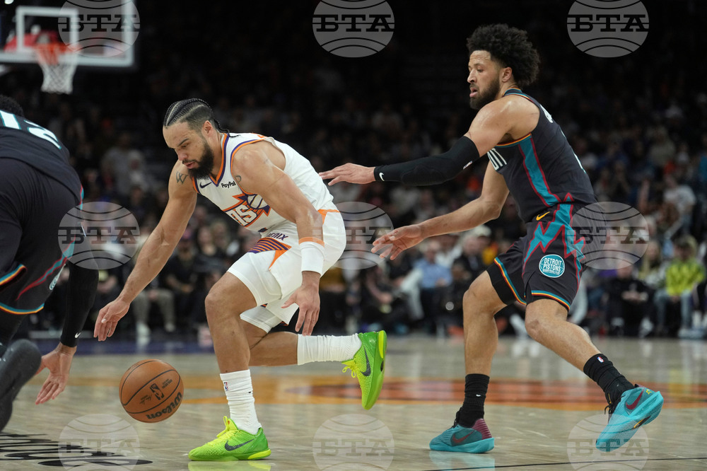 Pistons Suns Basketball