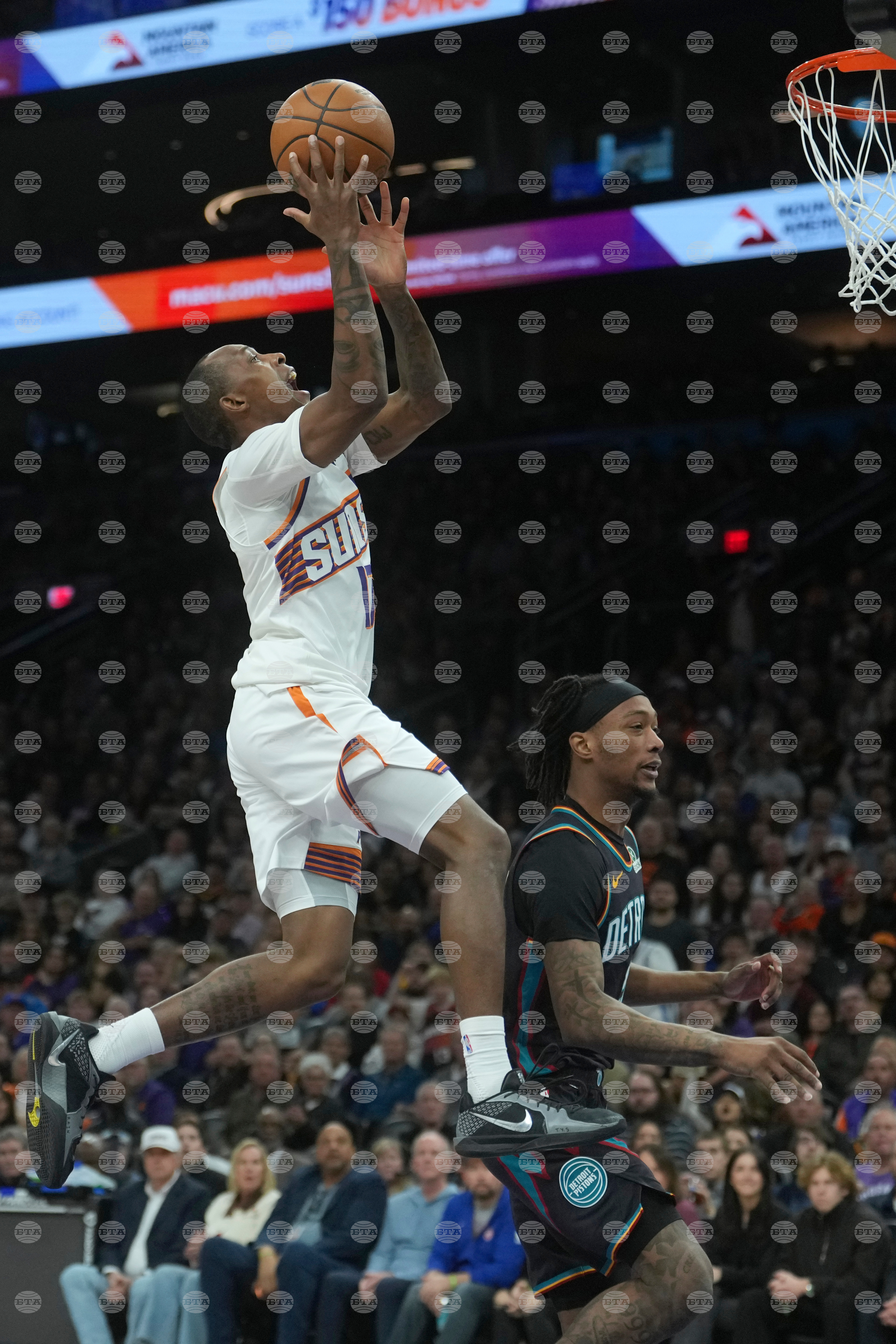 Pistons Suns Basketball