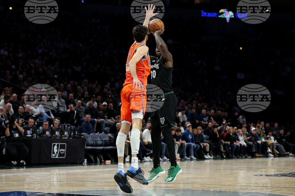 Thunder Timberwolves Basketball