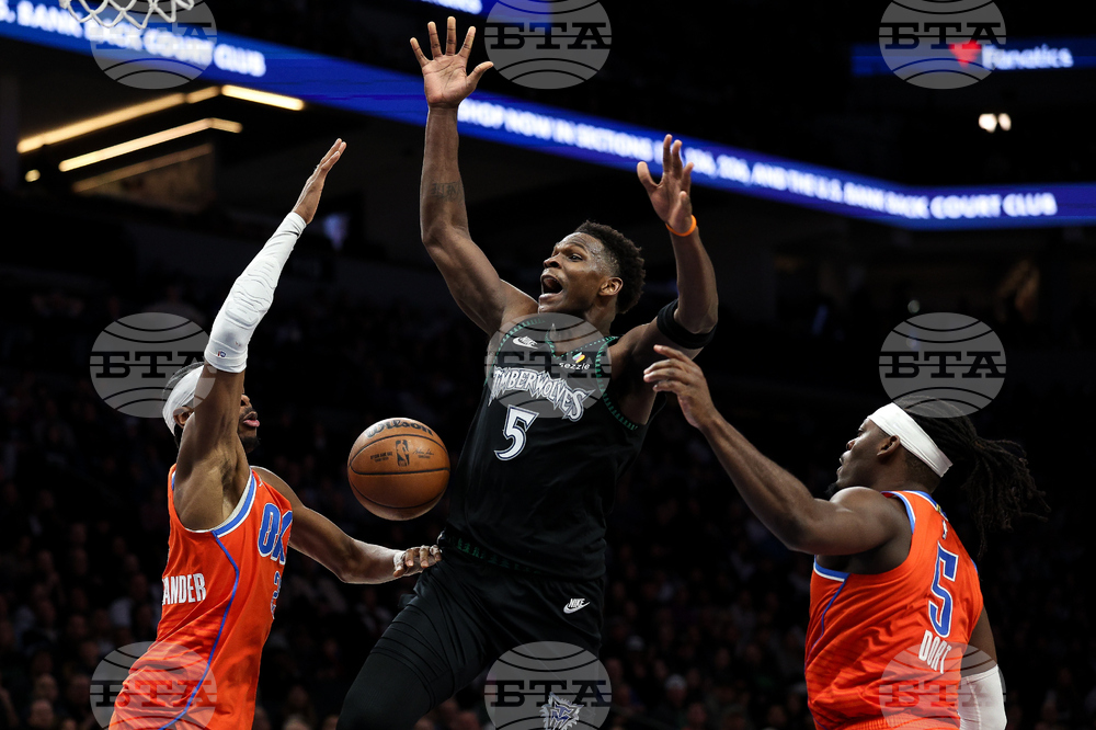 Thunder Timberwolves Basketball