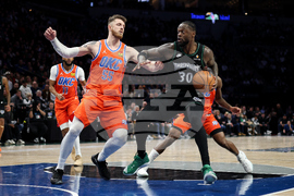 Thunder Timberwolves Basketball