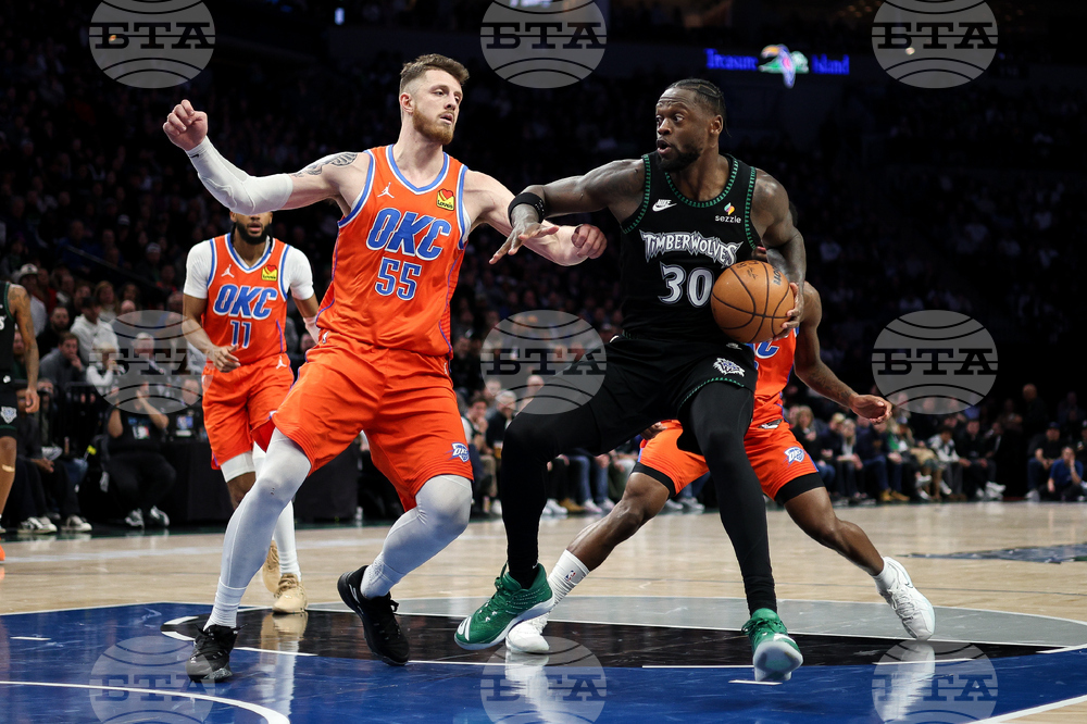 Thunder Timberwolves Basketball