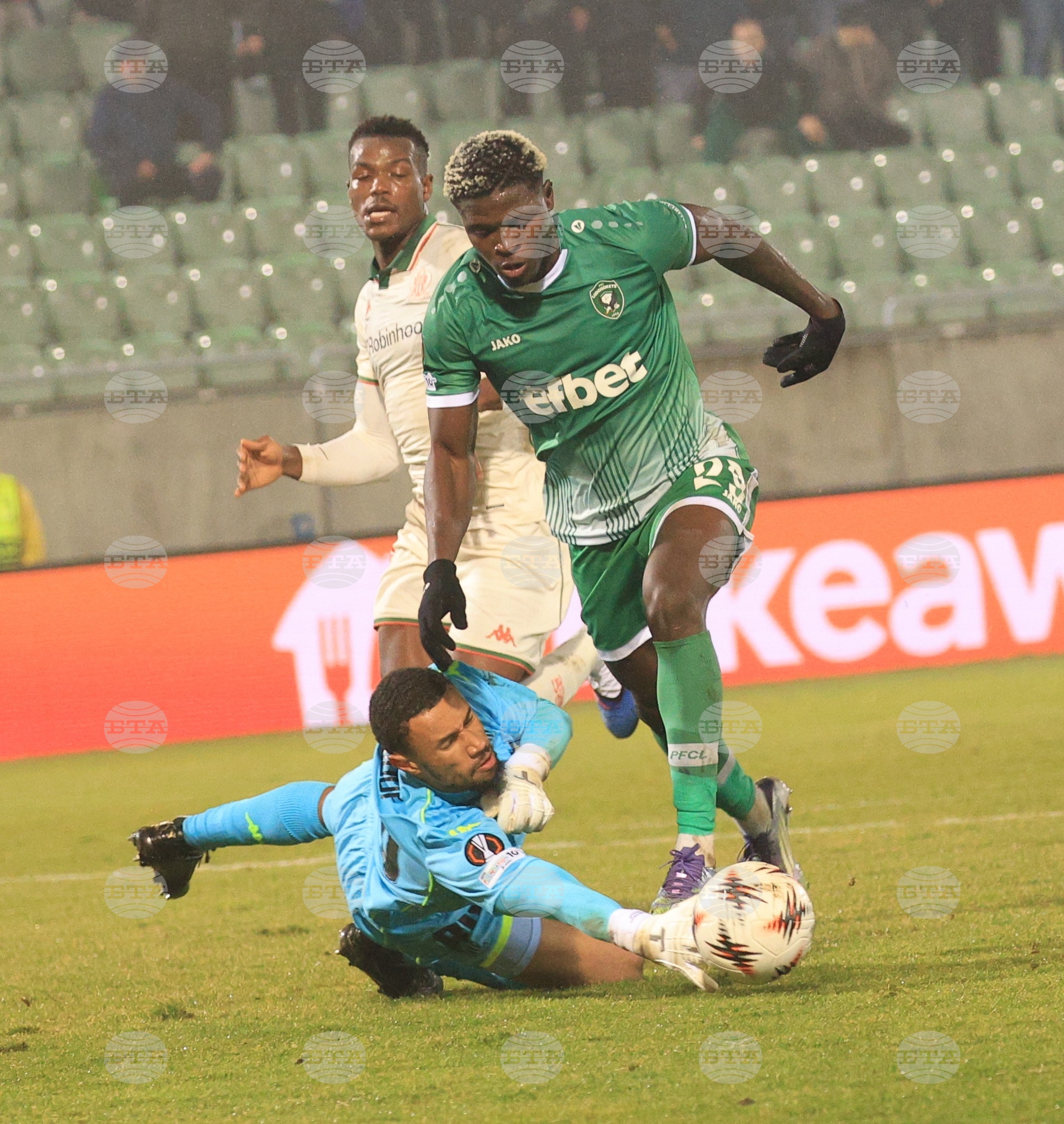 Разград - футбол - Лудогорец - Ница