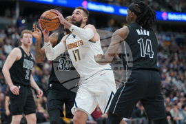 Nets Nuggets Basketball
