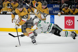 APTOPIX Stars Golden Knights Hockey