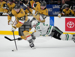 APTOPIX Stars Golden Knights Hockey