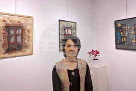 Троян - Весела Георгиева - изложба "Живопис от вълна"