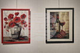 Троян - Весела Георгиева - изложба "Живопис от вълна"