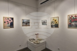 Троян - Весела Георгиева - изложба "Живопис от вълна"