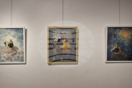 Троян - Весела Георгиева - изложба "Живопис от вълна"