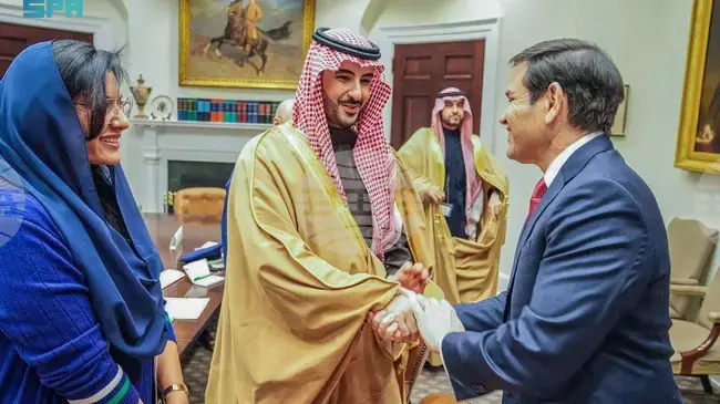 СПА: Саудитският министър на отбраната проведе срещи с държавния секретар на САЩ, военния министър и специалния пратеник за Близкия Изток