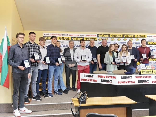 Плуване - Награждаване на най-добрите състезатели и треньори за 2025 година