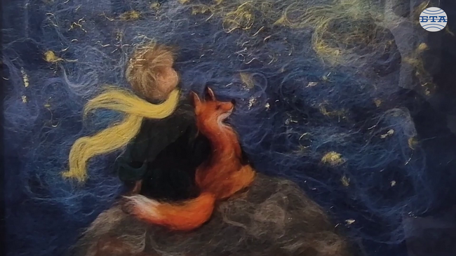 Изложба „Живопис от вълна“ е подредена в троянската галерия „Серякова къща“