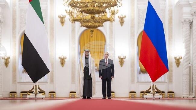 УАМ: Лидерите на ОАЕ и Русия обсъдиха в Москва стратегическото си партньорство 