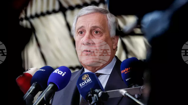 АНСА: Италианският външен министър заяви, че потушаването на протестите в Иран е сравнимо с кръвопролитията в Газа