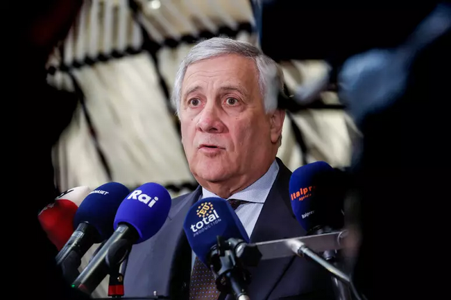 АНСА: Италианският външен министър заяви, че потушаването на протестите в Иран е сравнимо с кръвопролитията в Газа