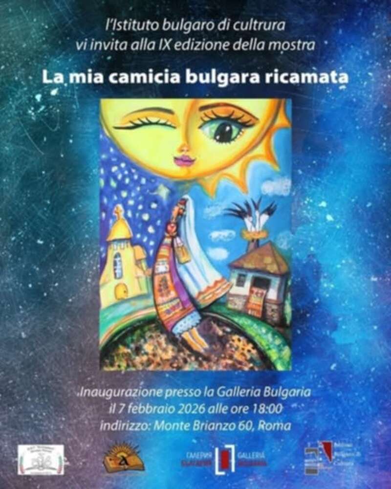 Изложбата „Везаната азбука – кирилица“ ще бъде показана днес в Българския културен институт в Рим