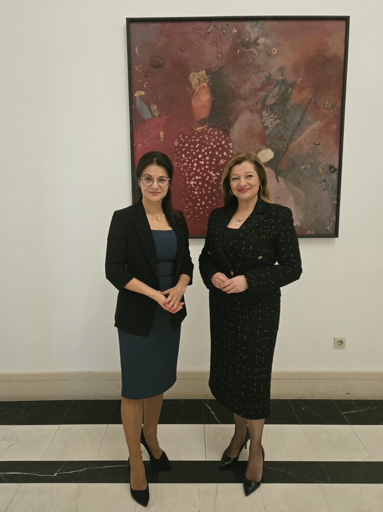 IPU Secretary General Candidate Avgerinopoulou Meets Bulgarian Parliamentary Delegation Head Kirova