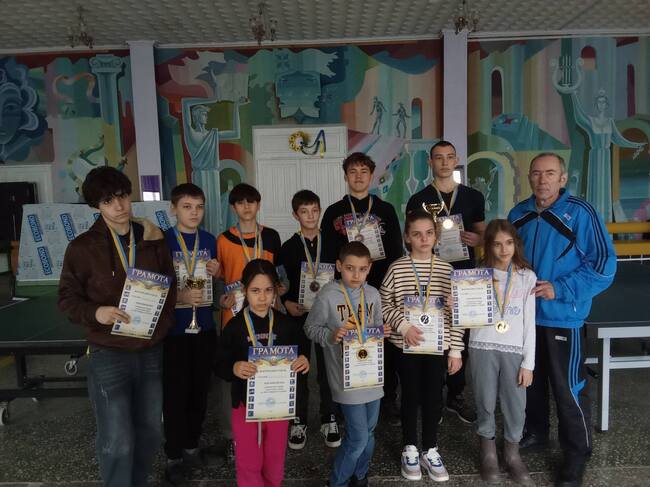 Турнир по тенис на маса, посветен на Деня на единството на Украйна, се състоя в град Болград в Украйна