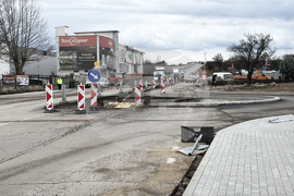 Казанлък - кръгово кръстовище - изграждане