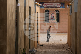 APTOPIX Lebanon Displacement Camp