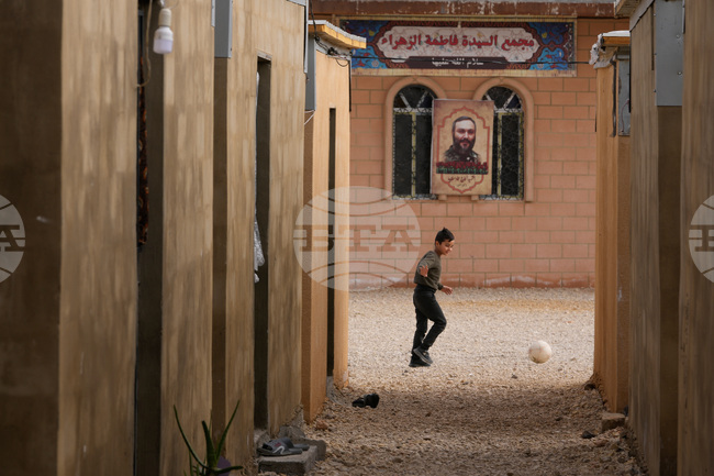 APTOPIX Lebanon Displacement Camp
