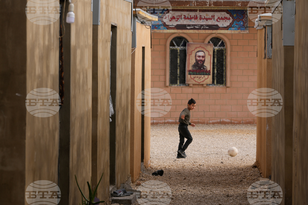 APTOPIX Lebanon Displacement Camp