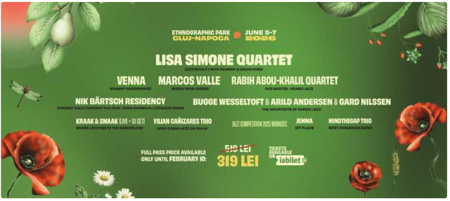 Аджерпрес: Дъщерята на джаз легендата Нина Симон ще се изяви на фестивала „Джаз в парка“ в румънския град Клуж-Напока