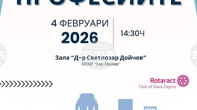 ППМГ "Гео Милев" в Стара Загора ще бъде домакин на второто издание на инциативата „Ден на професиите“