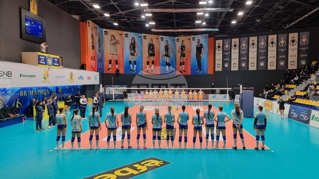 Шампионките от Марица (Пловдив) спечелиха символичното си гостуване на Марица 2022 в женското волейболно първенство