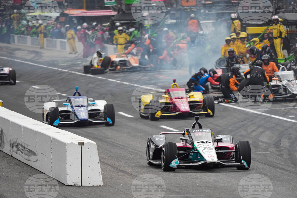 Trump Indy Car Auto Racing