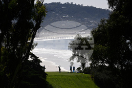 APTOPIX Farmers Insurance Open Golf