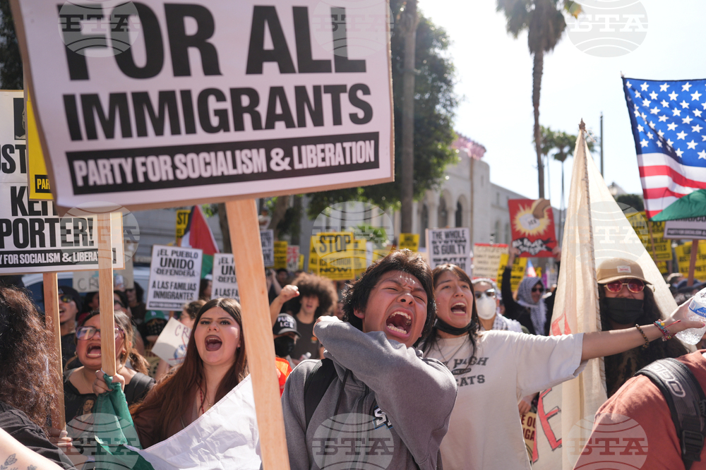 Immigration Enforcement California Protests