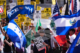 Immigration Enforcement California Protests