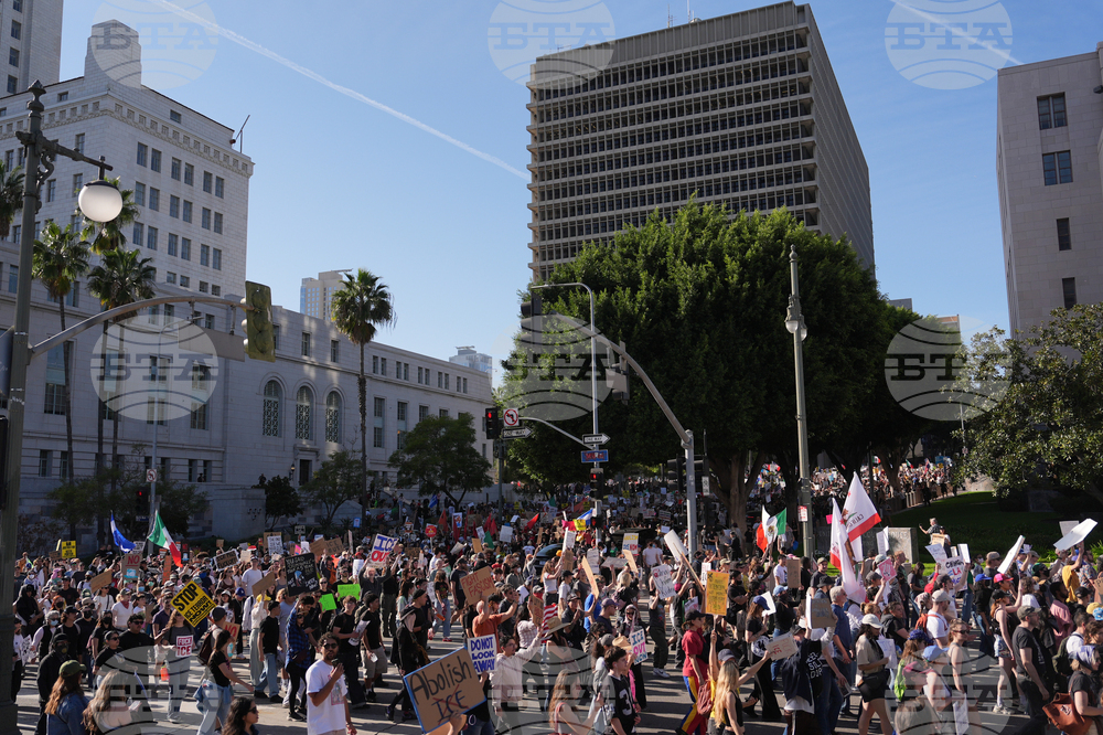 Immigration Enforcement California Protests