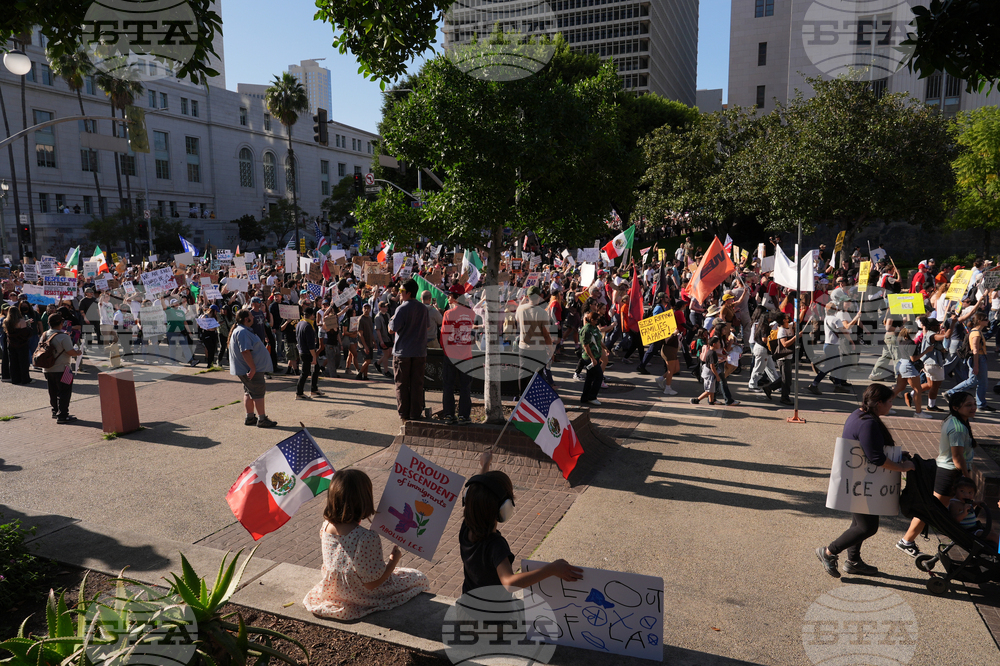 Immigration Enforcement California Protests