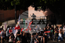 Immigration Enforcement California Protests