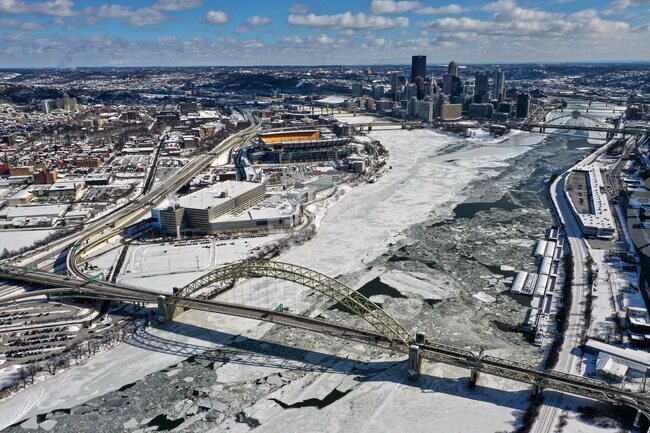 APTOPIX Winter Weather Pennsylvania
