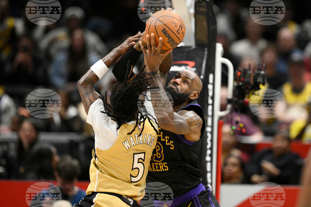 Lakers Wizards Basketball