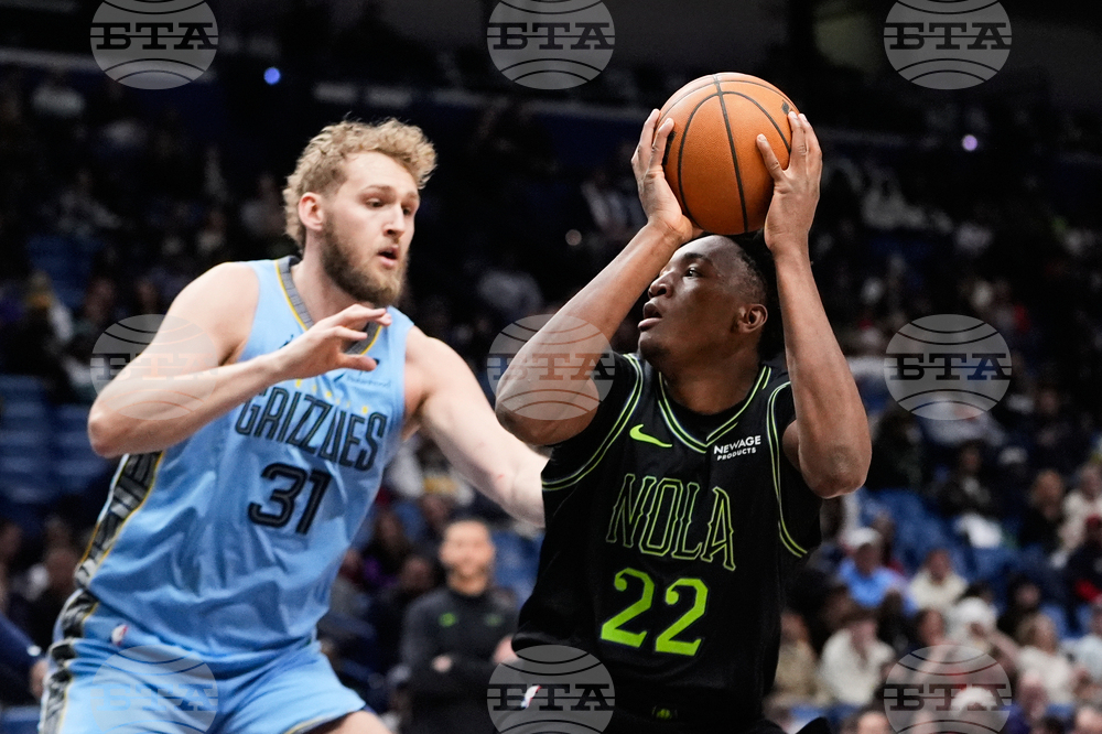 Grizzlies Pelicans Basketball