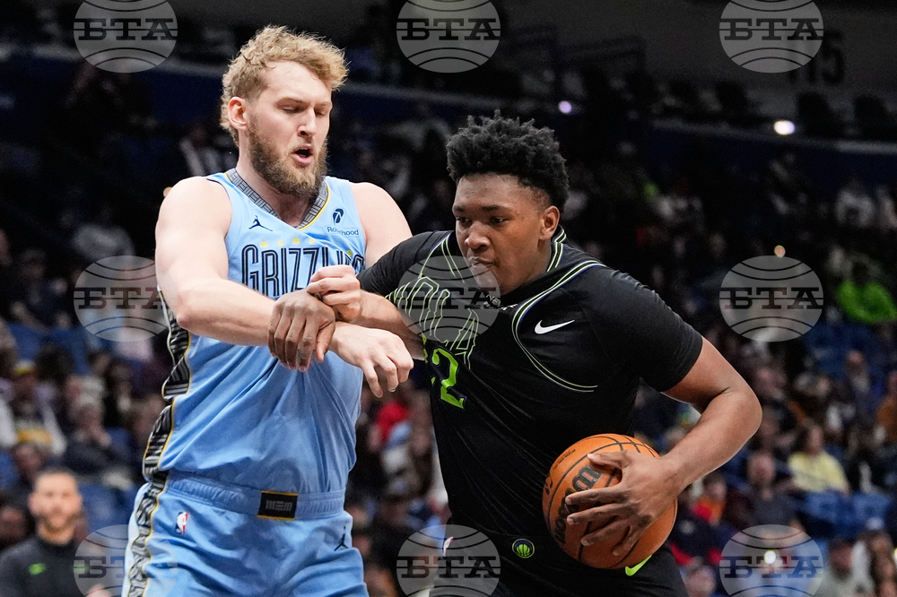 Grizzlies Pelicans Basketball