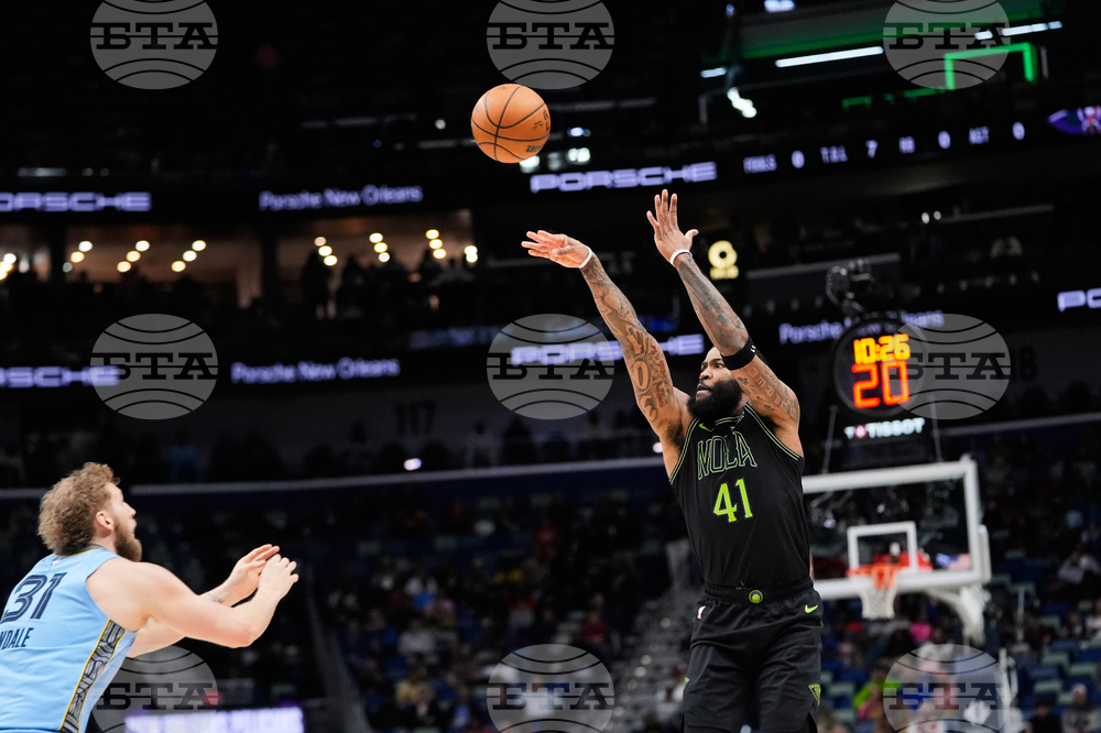 Grizzlies Pelicans Basketball