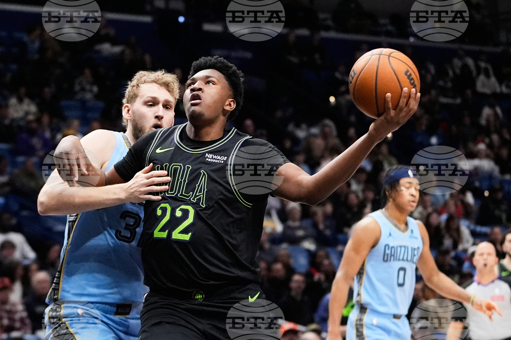 Grizzlies Pelicans Basketball