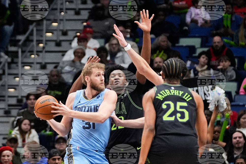 Grizzlies Pelicans Basketball