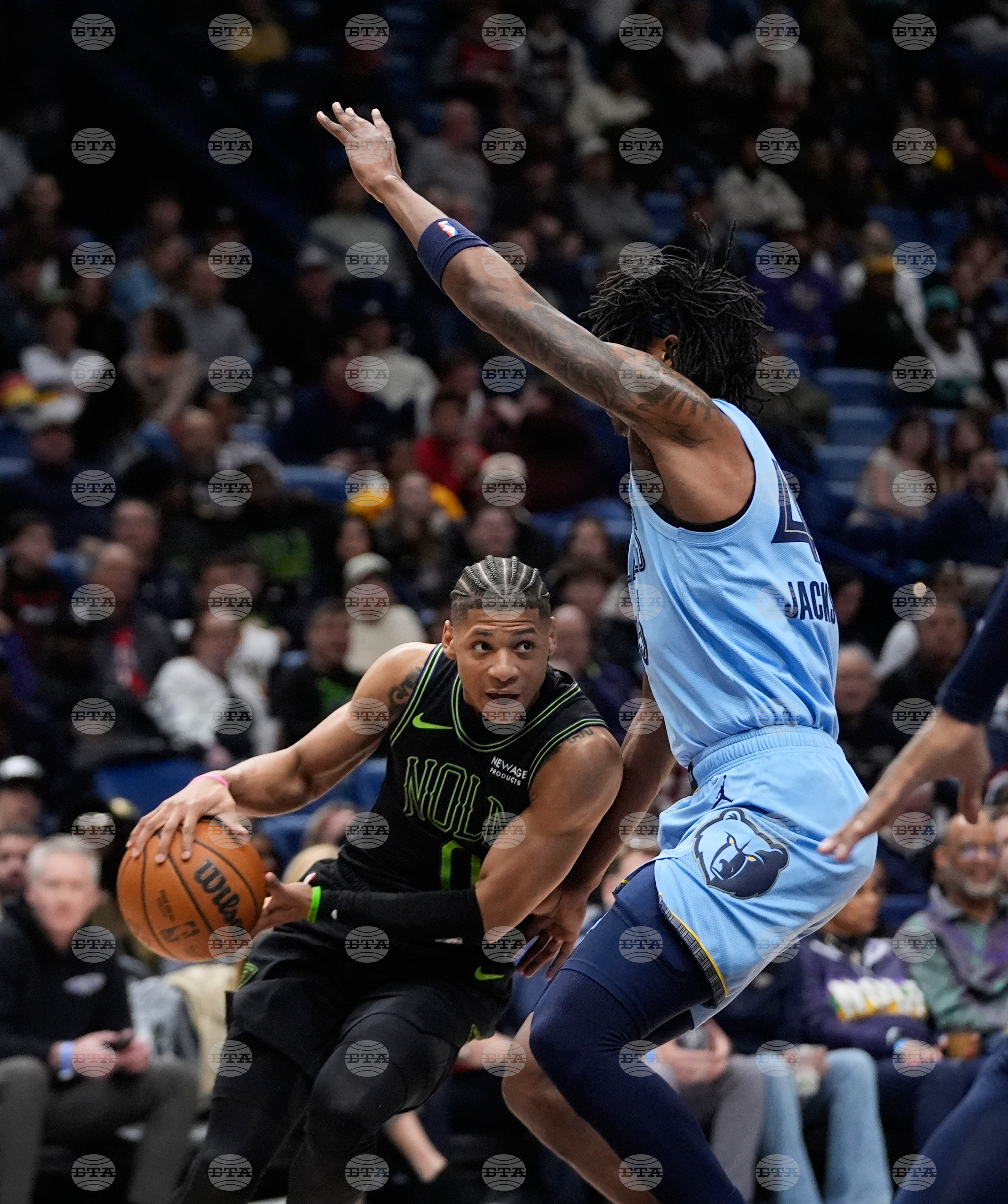 Grizzlies Pelicans Basketball