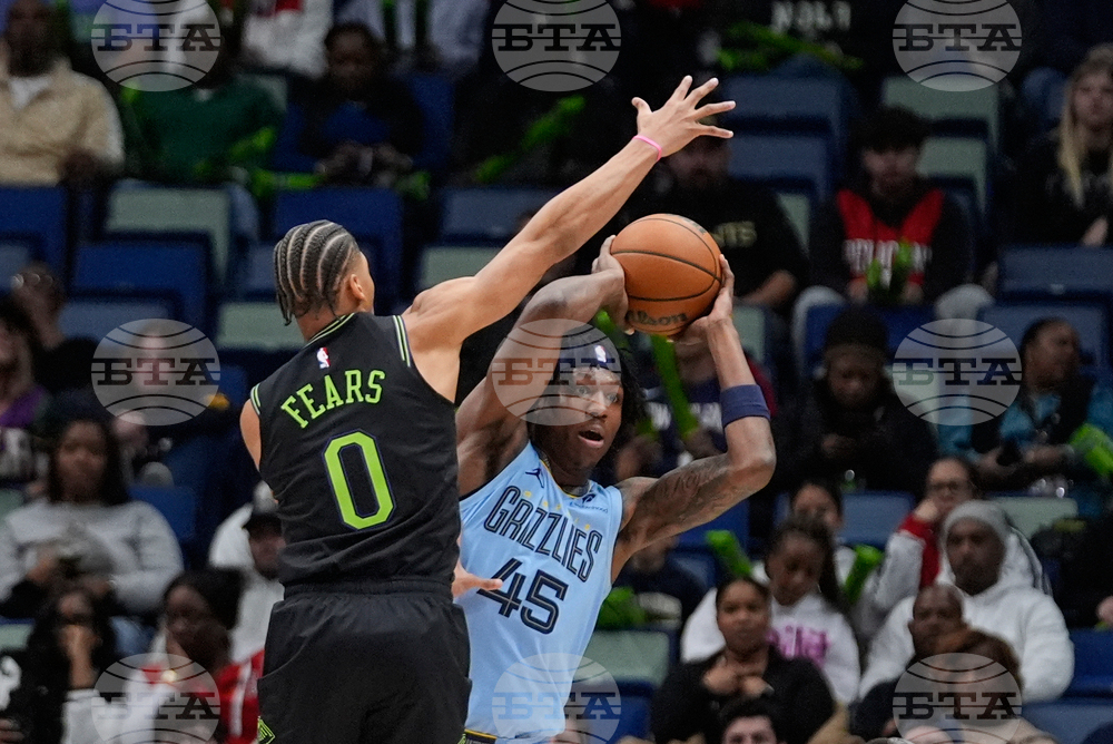 Grizzlies Pelicans Basketball