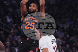 Trail Blazers Knicks Basketball