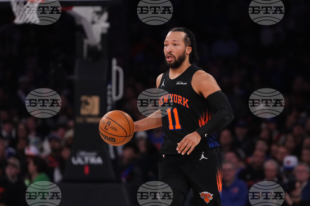 Trail Blazers Knicks Basketball