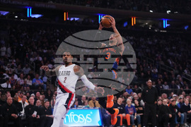 Trail Blazers Knicks Basketball